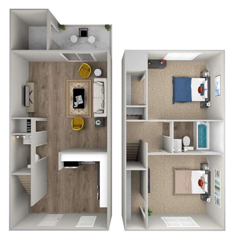 Crystal Lakes Apartments - Renovated Redbud for Rent