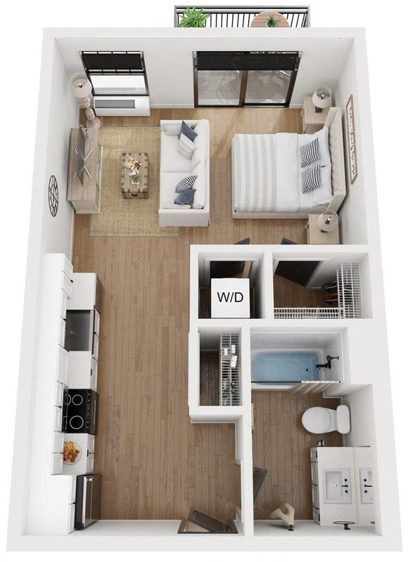The Reeve Lakeside - PLAN A1 for Rent