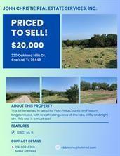 220 Oakland Hills Dr, Graford, TX 76449 for Sale