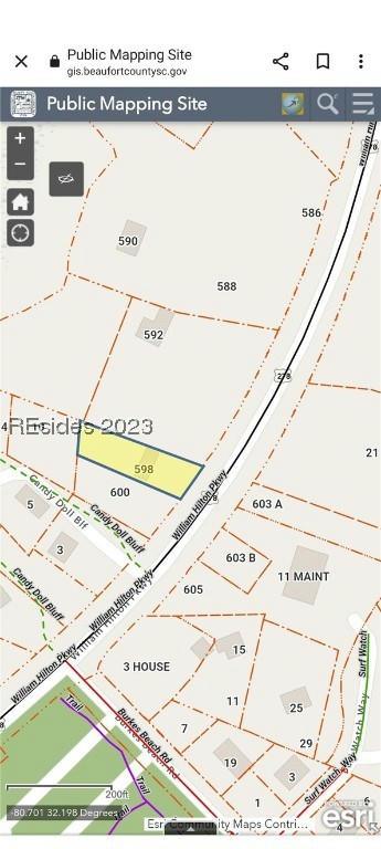 598 WILLIAM HILTON PKWY, Hilton Head Island, SC 29928 Land For Sale  MLS# 436745