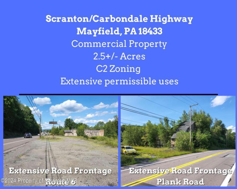 SCRANTON CDALE HIGHWAY, Mayfield, PA 18433 Land For Sale  MLS# SC717