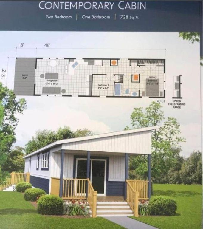 2bd 2ba Mobile Home in stabilized park for Sale