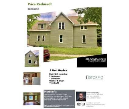 Willmar MN Duplex For Sale
