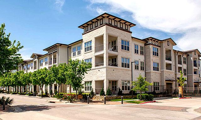 #3  Floor Plan 2x2 - Domain At Midtown Park, Dallas, TX for Rent