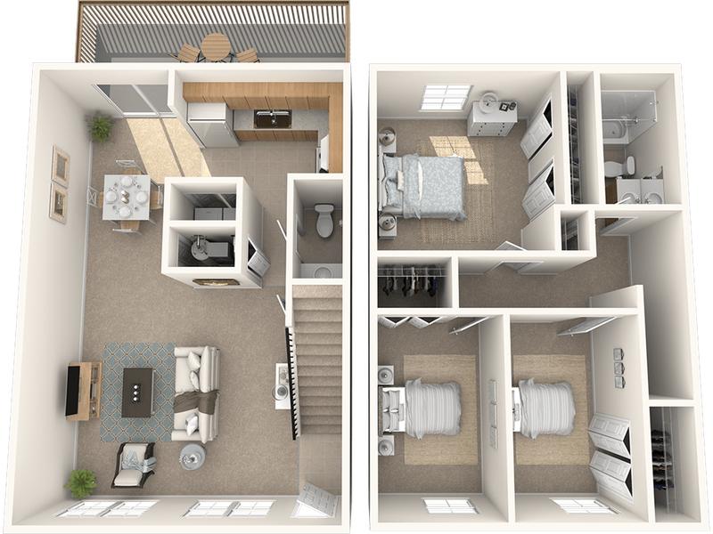 Ashmore Trace - 3 Bedroom Townhome for Rent
