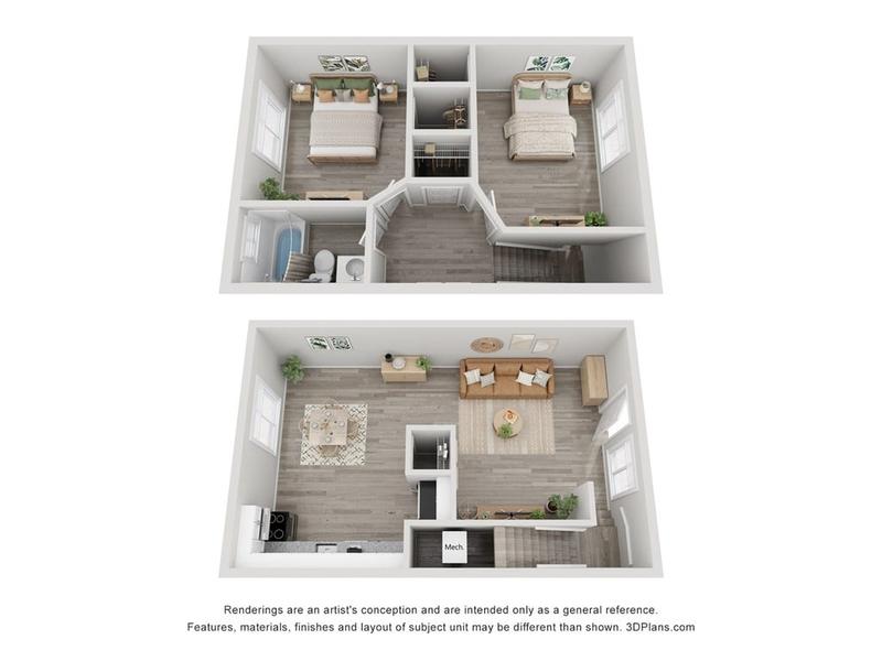 Balfour Chastain - TWO BEDROOM TOWNHOME for Rent