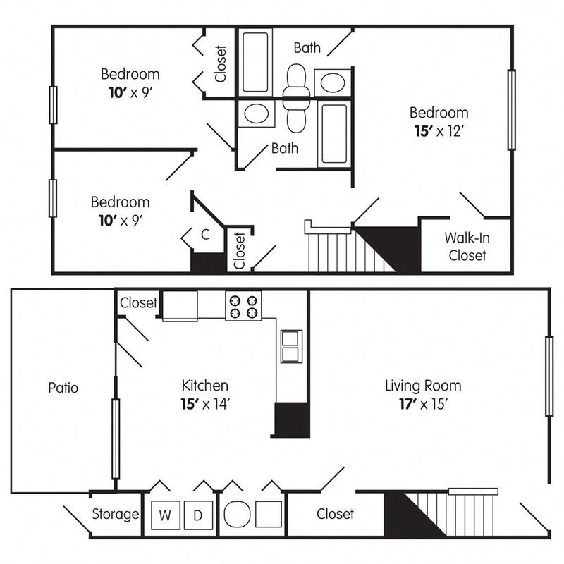 Bethabara Pointe - 3 Bedroom Townhome for Rent