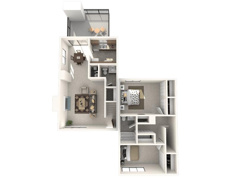 Woodbridge Castleton - 2 Bedroom Townhome for Rent