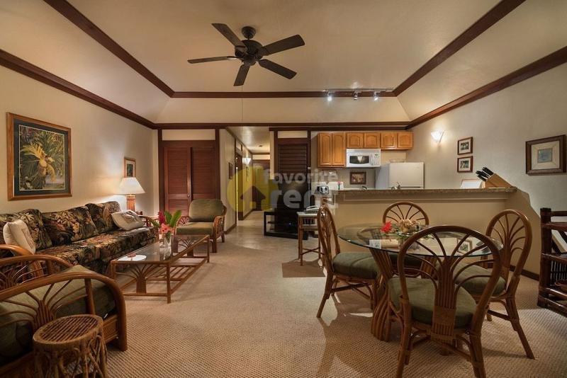 Poipu Beach 1 bedroom 1 bath condo in Koloa for Rent