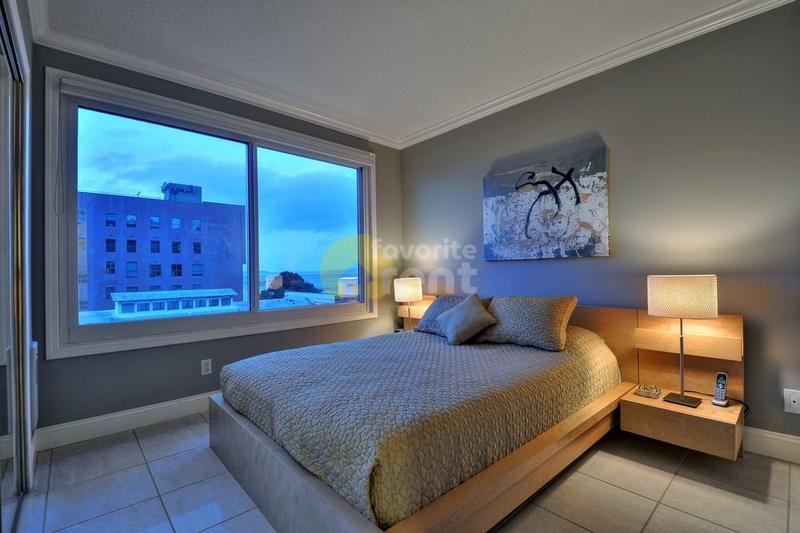 North Beach San Francisco 1 bedroom condo with bay views for Rent