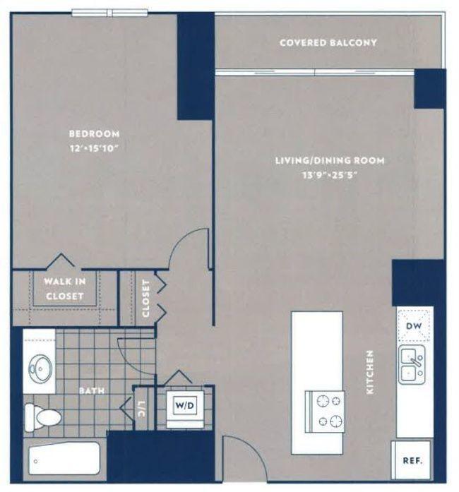 1 Bedroom 1 Bath In Chicago IL 60654 for Rent