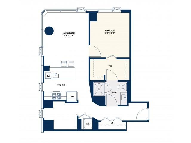 1 Bedroom 1 Bath In Chicago IL 60605 for Rent