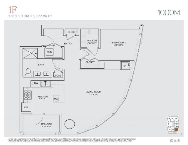1 Bedroom 1 Bath In Chicago IL 60605 for Rent