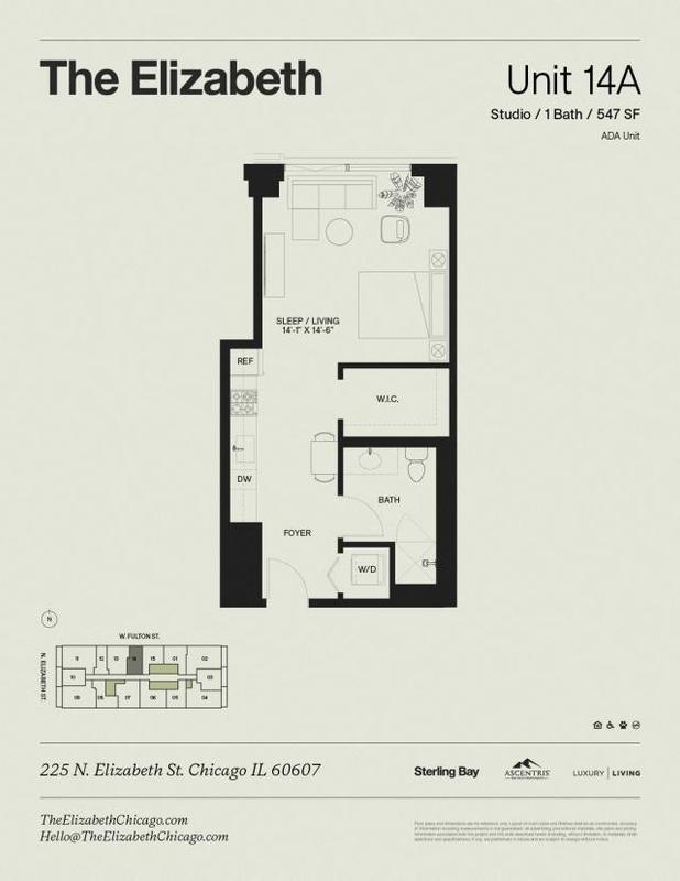 0 Bedroom 1 Bath In Chicago IL 60607 for Rent