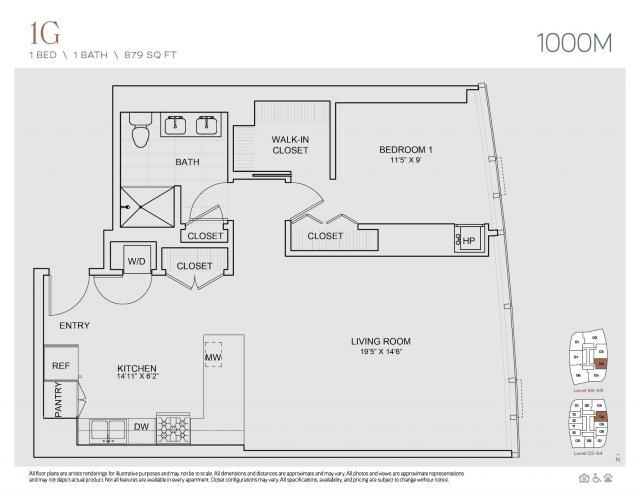1 Bedroom 1 Bath In Chicago IL 60605 for Rent