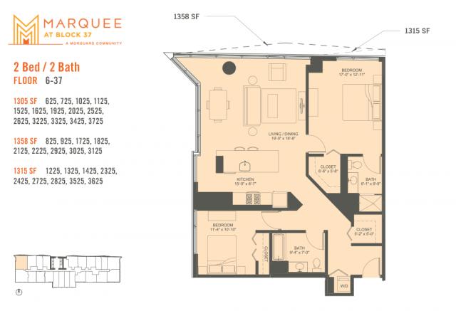 2 Bedroom 2 Bath In Chicago IL 60602 for Rent