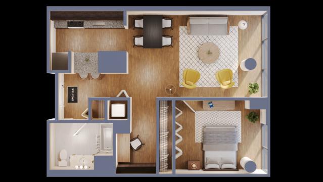 1 Bedroom 1 Bath In Chicago IL 60642 for Rent
