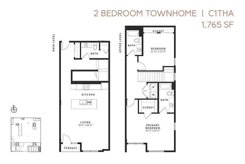 Vicino - Two Bedroom Townhome C1ta for Rent