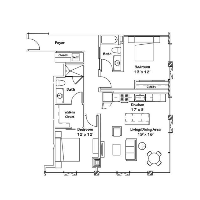 2 Bedroom 2 Bath In Oak Park IL 60301 for Rent