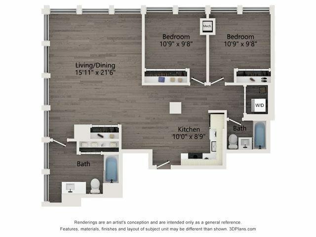 2 Bedroom 2 Bath In Chicago IL 60612 for Rent