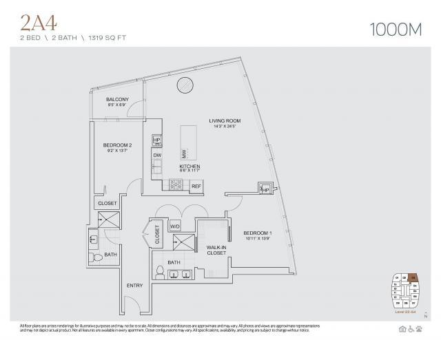 2 Bedroom 2 Bath In Chicago IL 60605 for Rent