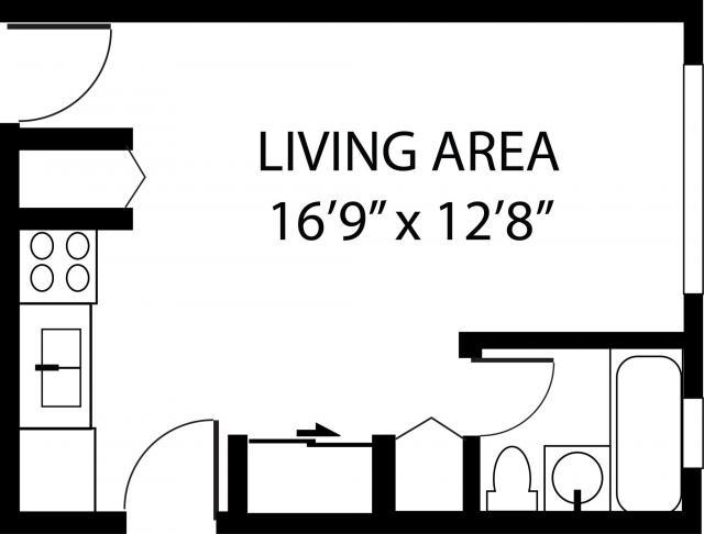 0 Bedroom 1 Bath In Chicago IL 60613 for Rent