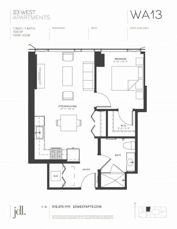 1 Bedroom 1 Bath In Chicago IL 60654 for Rent
