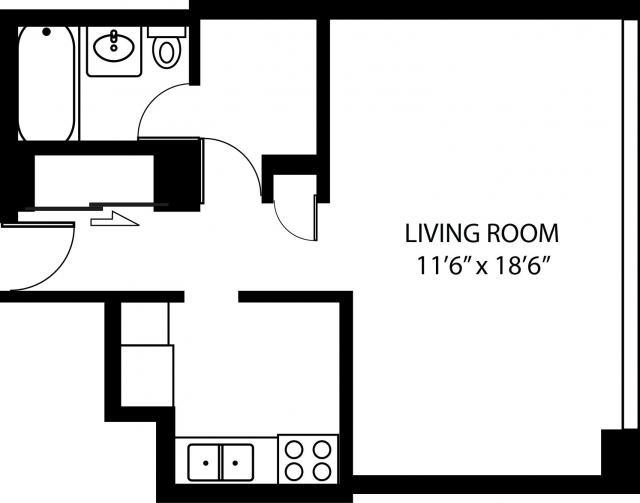 0 Bedroom 1 Bath In Chicago IL 60640 for Rent