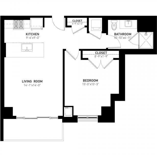 1 Bedroom 1 Bath In Skokie IL 60077 for Rent