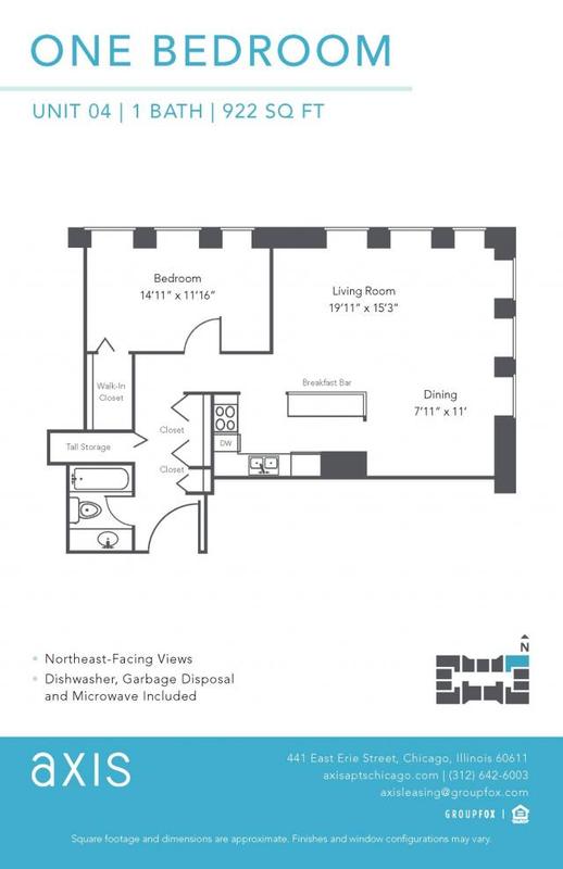 1 Bedroom 1 Bath In Chicago IL 60611 for Rent