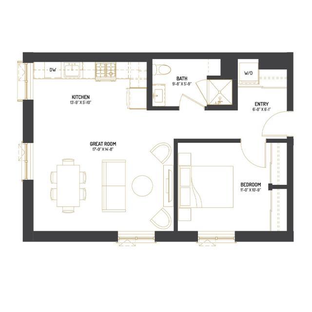 1 Bedroom 1 Bath In Chicago IL 60640 for Rent