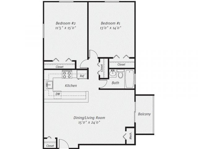 2 bedroom in Quincy MA 02169 for Rent