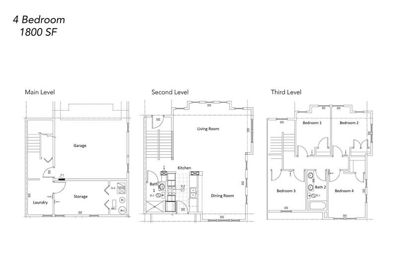 Prairiewood Townhomes - Four Bedroom for Rent