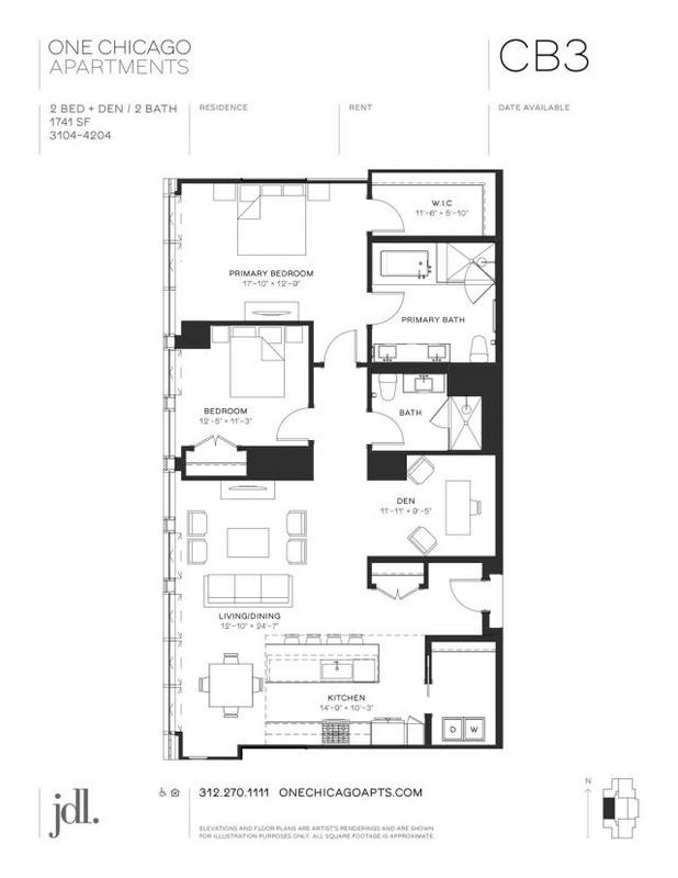 2 Bedroom 2 Bath In Chicago IL 60654 for Rent