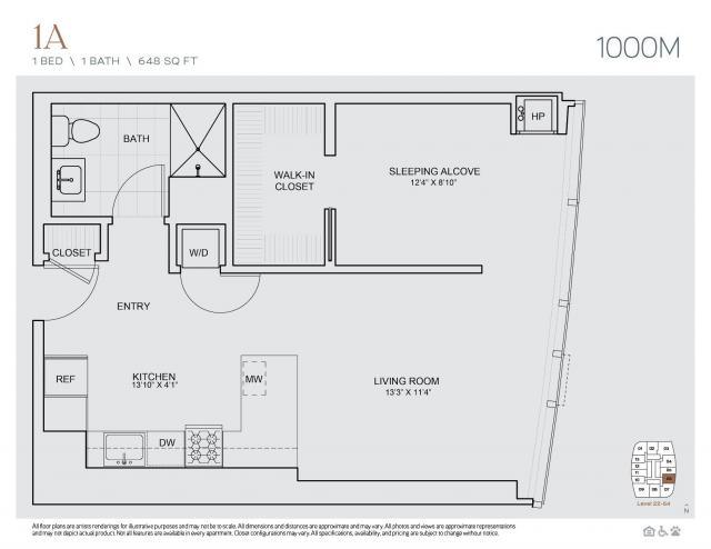 1 Bedroom 1 Bath In Chicago IL 60605 for Rent