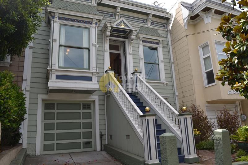 3 Bedroom 2 Bathroom House + Garage located in Noe Valley, San Francisco for Rent