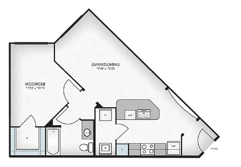 1/1 Mockingbird Flats - Lease Transfer for Rent