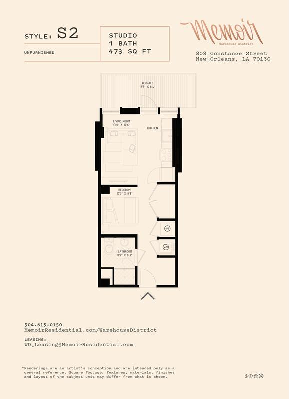 Memoir Warehouse District - S2 for Rent