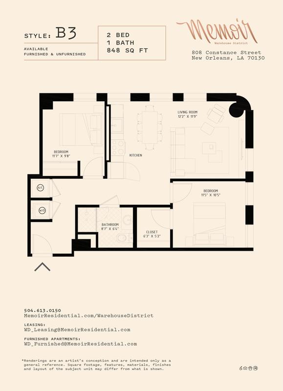 Memoir Warehouse District - B3 for Rent