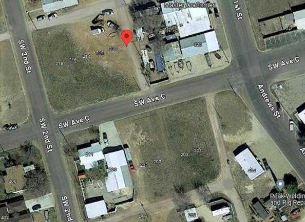 208 SW AVENUE C, Andrews, TX 79714 Land For Sale  MLS# 50068084