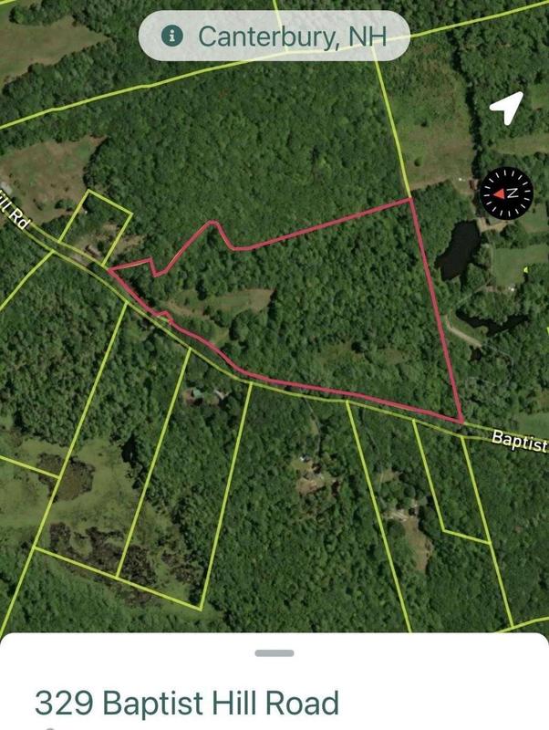 329 Baptist Hill Road, Canterbury, NH 03224  624877702 for Sale