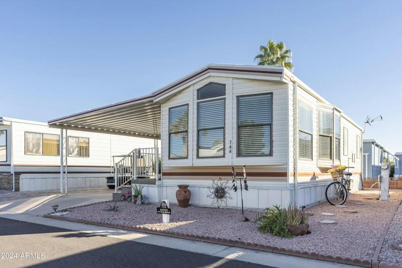7750 E BROADWAY RD LOT 744, Mesa, AZ 85208 Mobile Home For Sale  MLS# 6648488 for Rent
