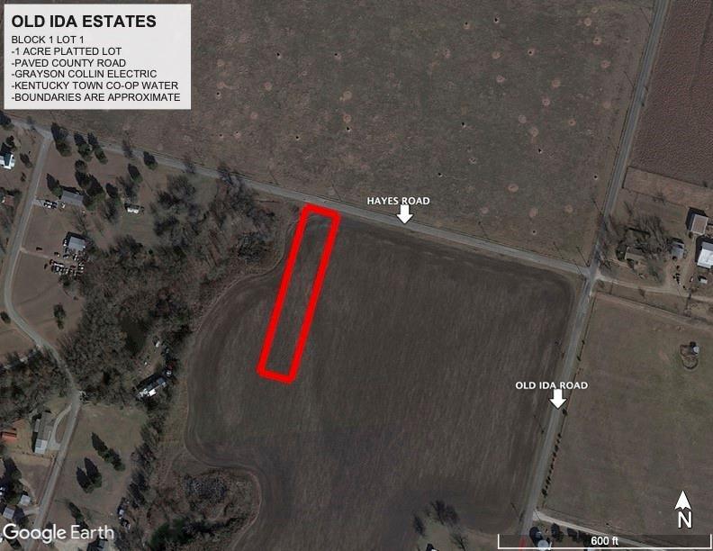 Lot 1.1 Hayes Rd, Sherman, TX 75090 for Sale