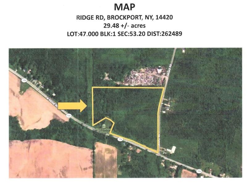 8888 W RIDGE RD, Brockport, NY 14420 Land For Sale  MLS# R1520732